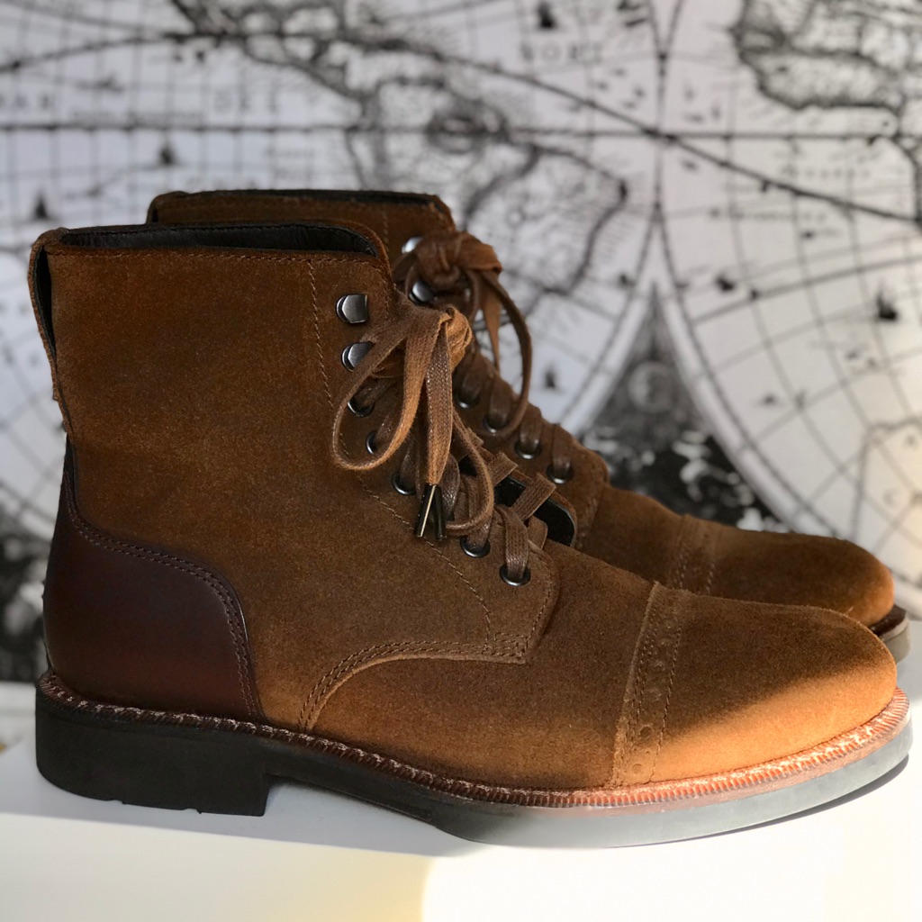 Coach Blecker Toe Cap Boots